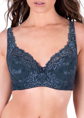 Bl� Dominique BH fr�n PXC Underwear rintaliivit